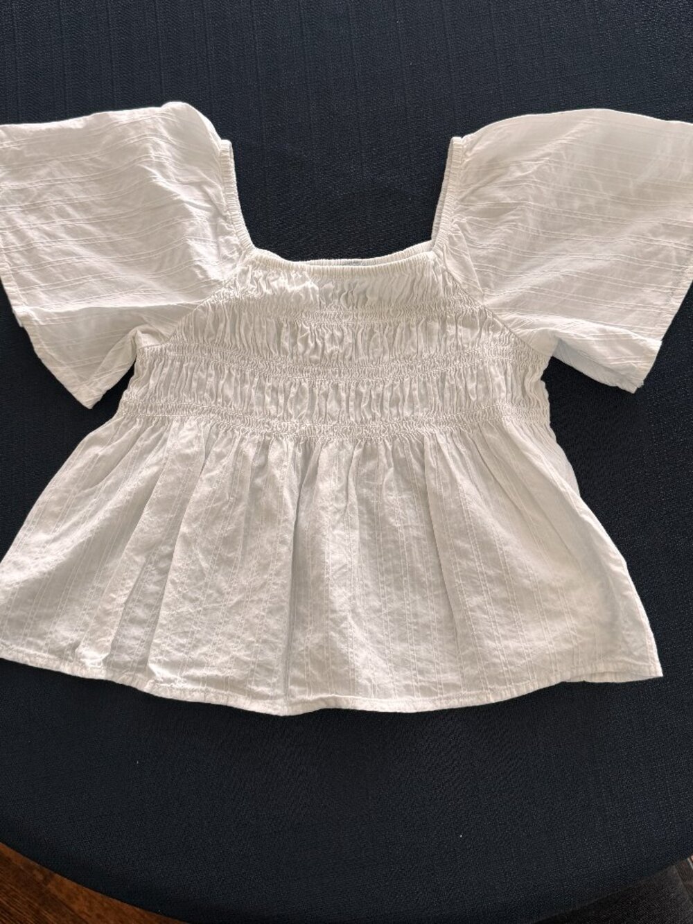 Girls white top